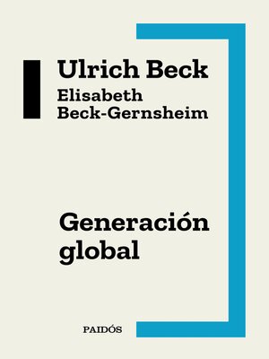 Generación global - ebook